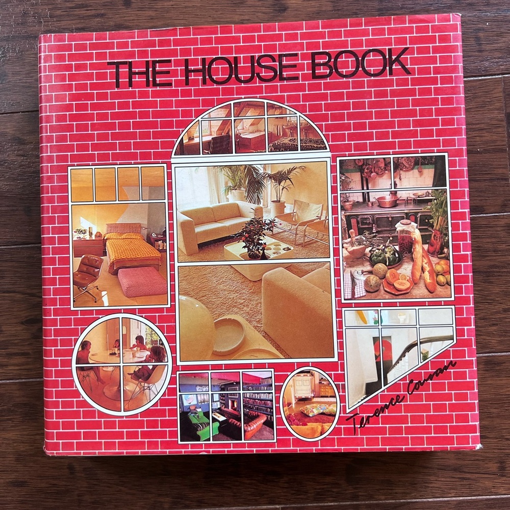 𝑾𝒐𝒘‼️The House Book by Terence Conran | First U.S. Edition 1976 Interior Design